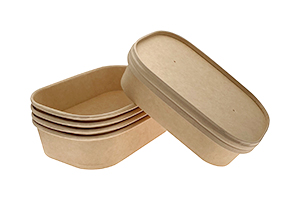 Kraft Lunch Box with Lid