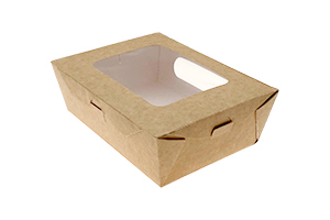 Kraft Lunch Box with Lid