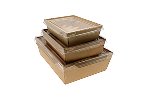 Kraft Lunch Box with Lid